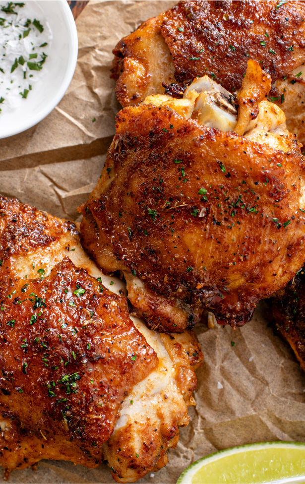 Air Fryer Chicken Thighs